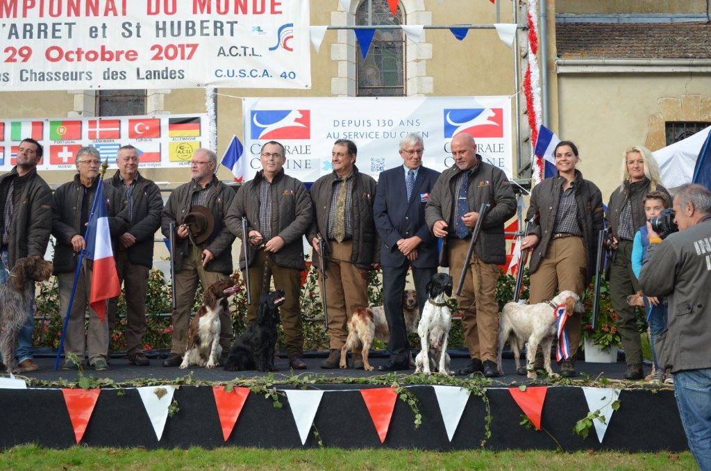 Du Bas Bocage - Championnat du monde du St Hubert : équipe de France